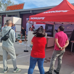 20241009_142231.jpg, Презентации на готови шпакловки Norgips