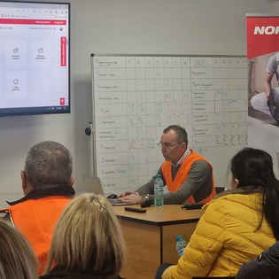 20241121_154333.jpg, Посещение в завода за гипсокартонени плоскости KNAUF Марица за клиенти от България и Сърбия