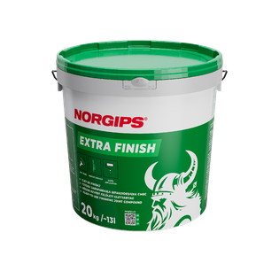 Extra Finish BG RO 20kg 1 small.png, Продукти NORGIPS в сменена опаковка!