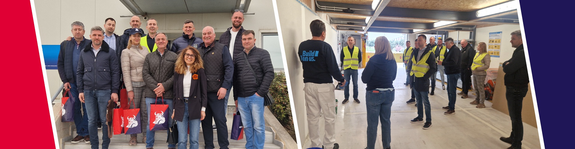Визита в завод за производство на готови шпакловки Norgips на група Knauf Гърция
